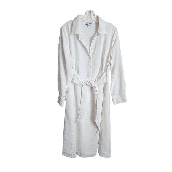 Gibson Latimer women maxi pullover dress Size XL Tie Front Button Detail - Picture 1 of 9